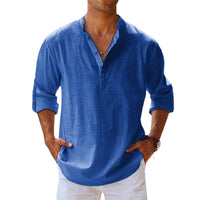 August Shirt in Königsblau