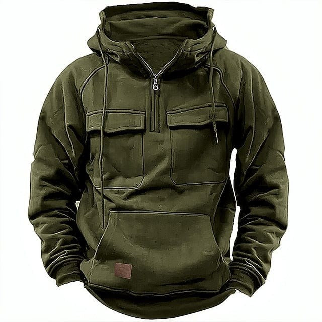 Augustin Hoodie in Army Green