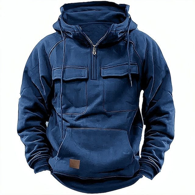 Augustin Hoodie in Blue