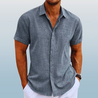 Augustin Shirt in Charcoal