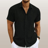 Augustin Shirt in Midnight Black