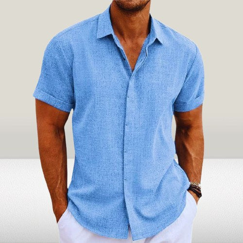 Augustin Shirt in Sky Blue