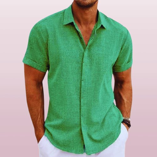 Augustin Shirt in Spring Green