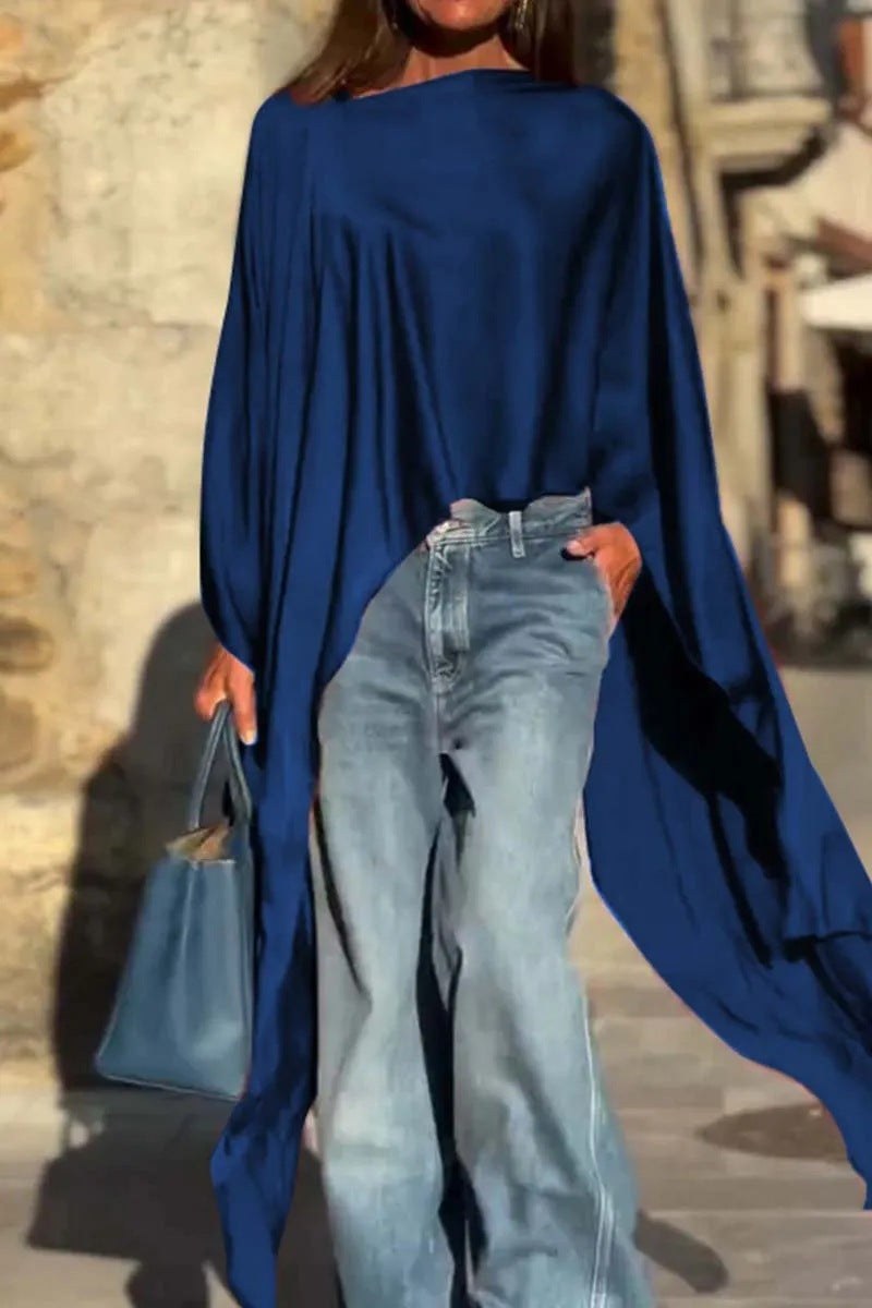 Aurelia Airy Tunic in Blue