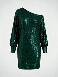 Aurelia Dress in Dark Green