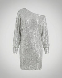 Aurelia Dress in Silver
