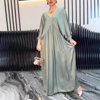 Aurelia Elegant Dress with V-Neck