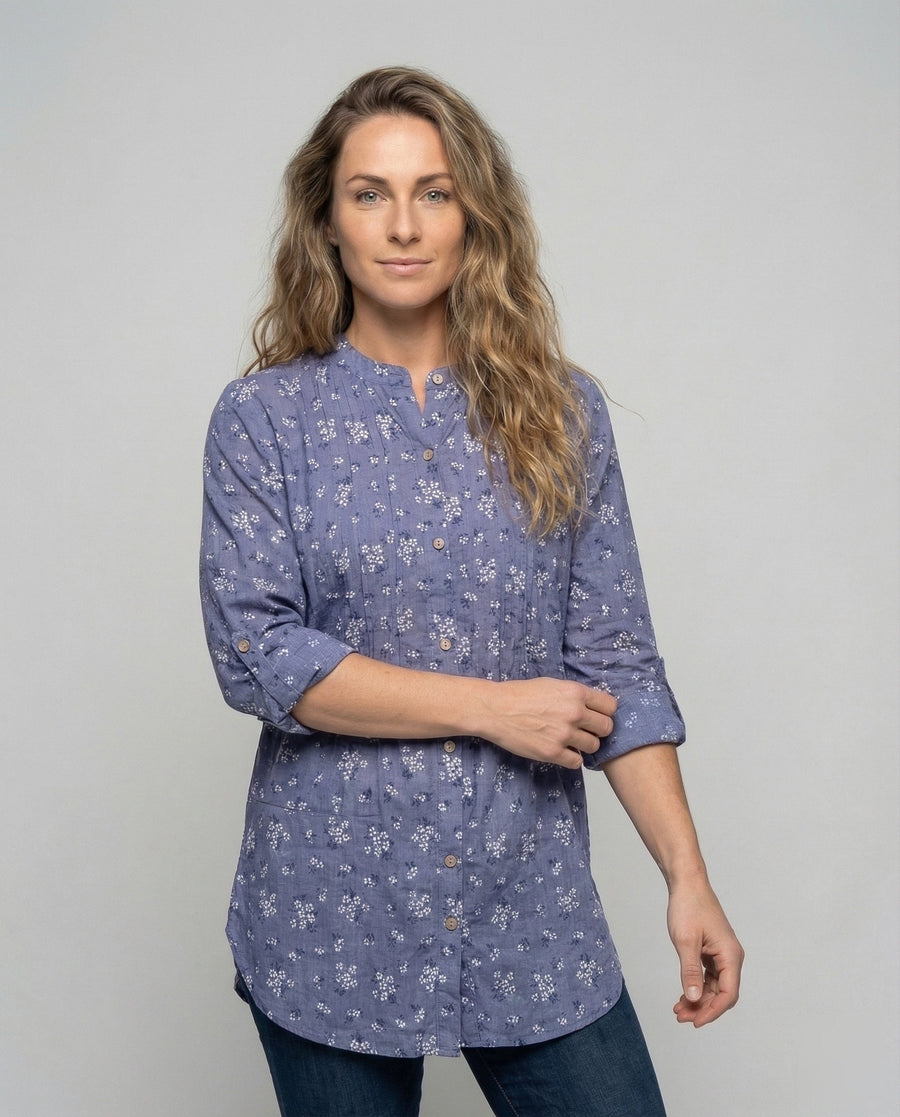 Aurelia Linen Blend Dress