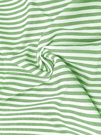 Aurélie Short Striped and Lightweight Dress in Pink
