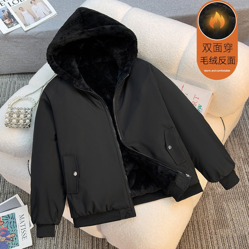 Aurora Jacket with Hood in Bildfarbe