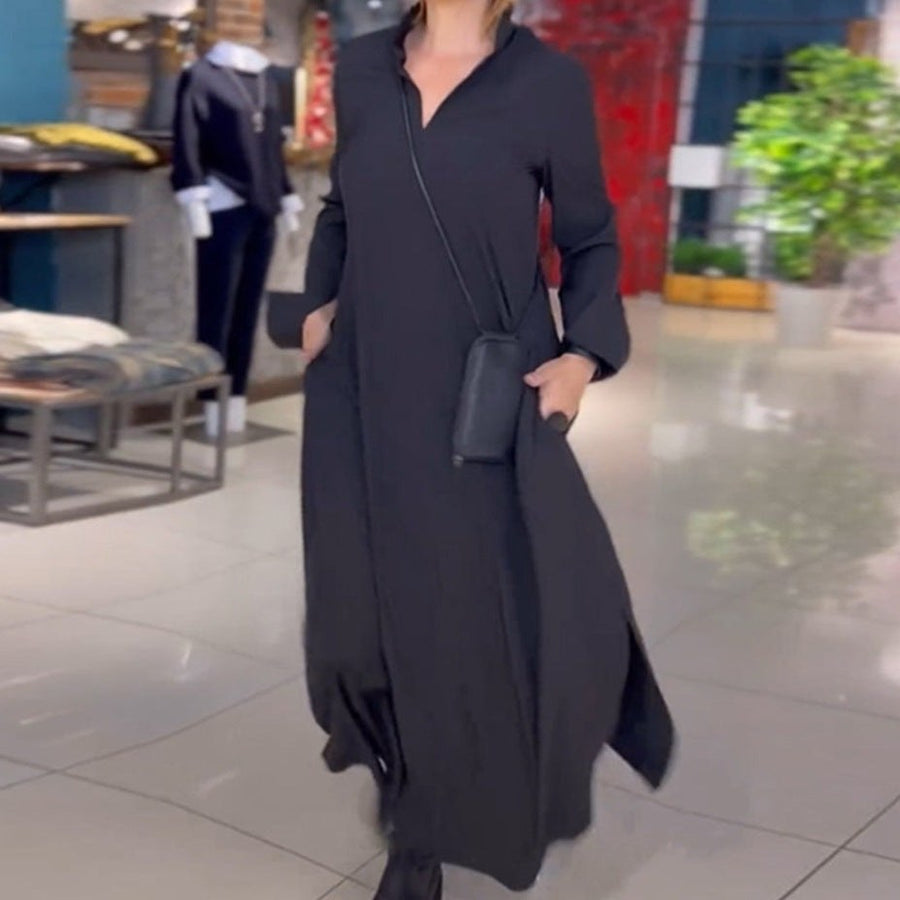 Aurora Maxi Dress with Pockets