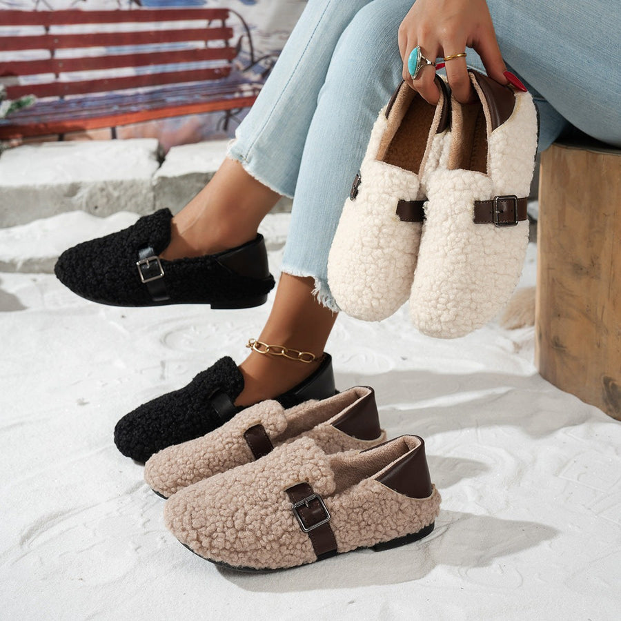Aurora Shoes in Beige