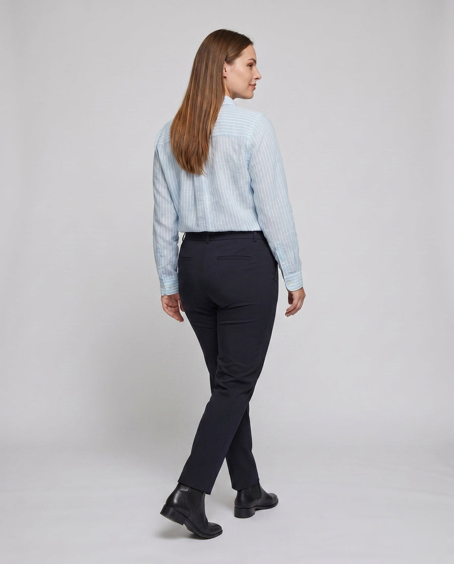 Ava Casual Linen Blouse