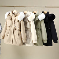 Ava Jacket with Hood in White