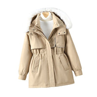 Ava Jacket with Hood in White