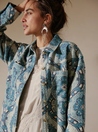 Ava Shirt in Sky Blue