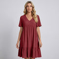 Ava Tiered Ruffle Mini Dress
