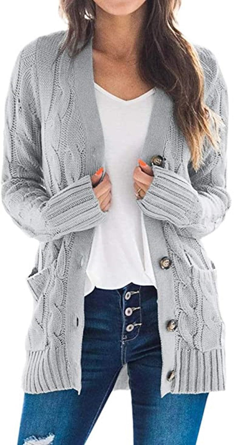 Aveline Knit Cardigan with Pockets