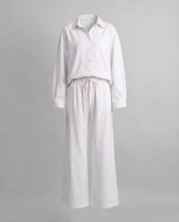 Aveline Linen Trousers in White