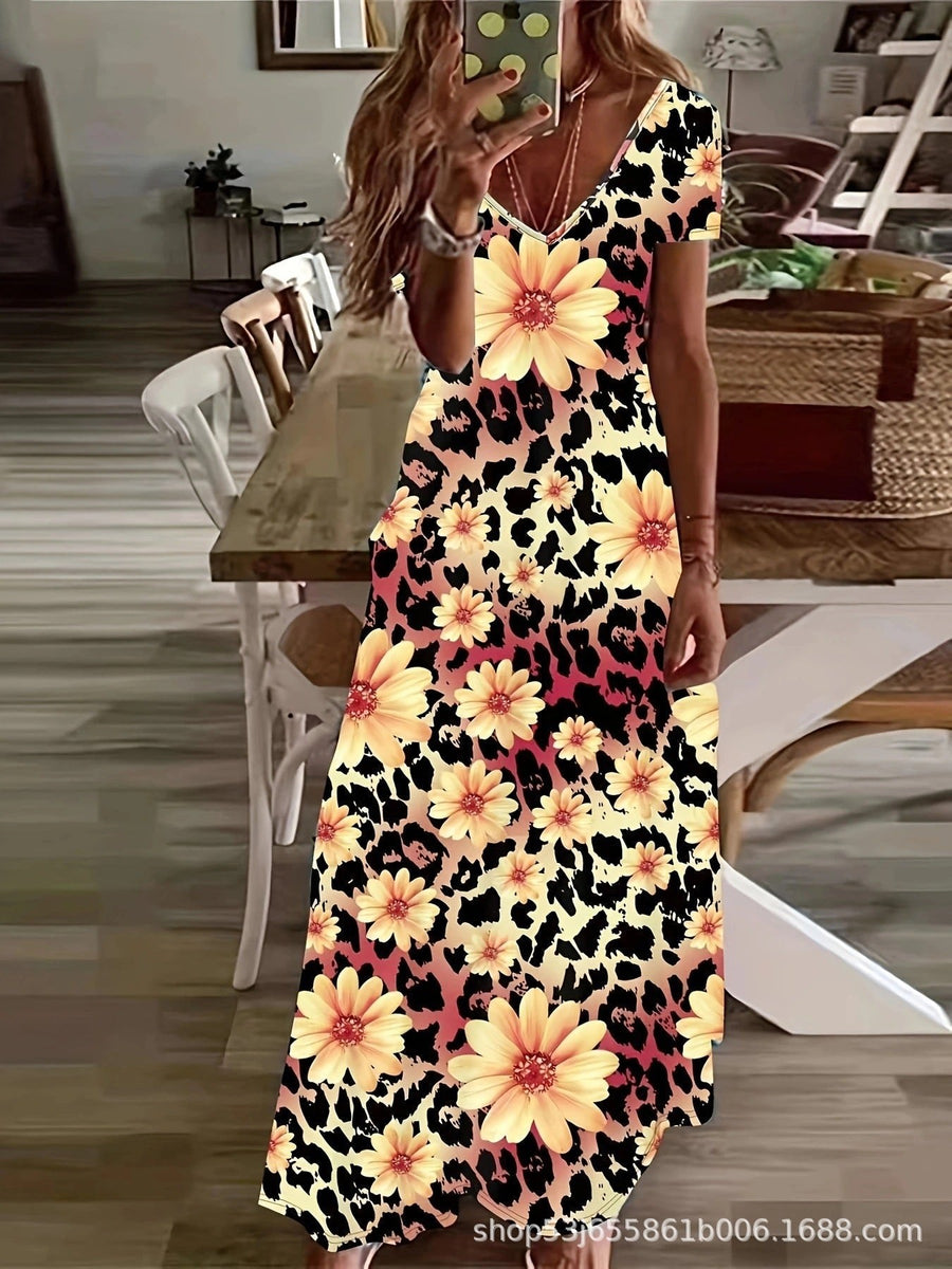 Aveline Maxi Dress in Yellow