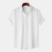 Aveline Shirt with Short Sleeve in White