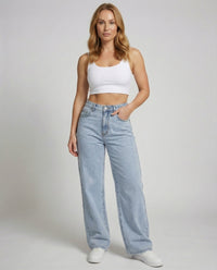 Aveline Vintage Jeans with Wide Leg