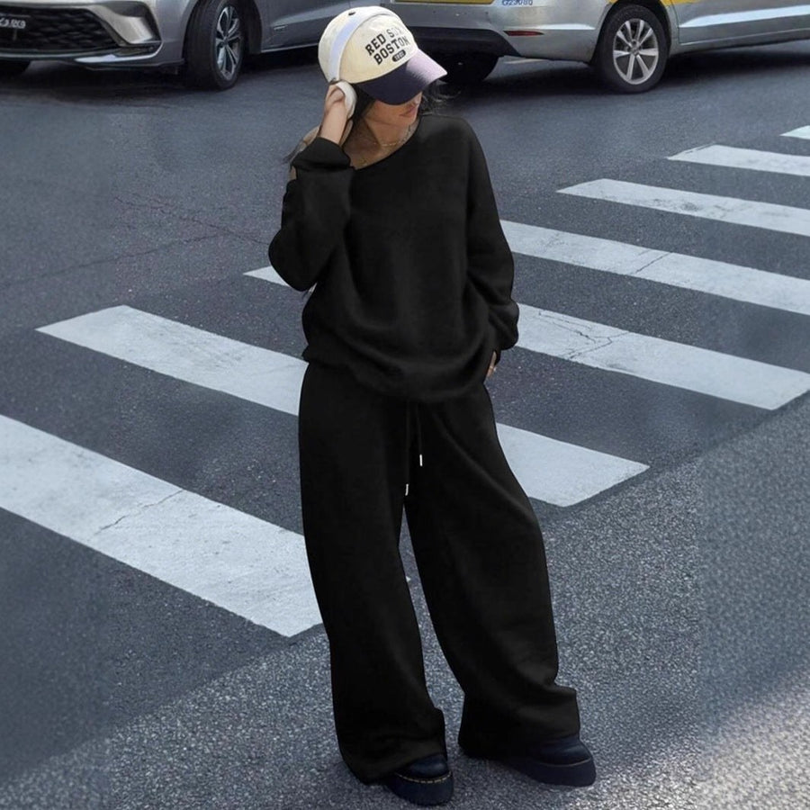 Abelone | Women's Oversized Pockets Tracksuit Set