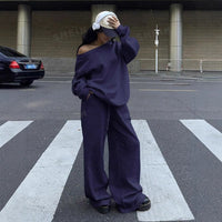 Abelone | Women's Oversized Pockets Tracksuit Set