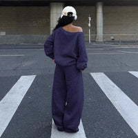 Abelone | Women's Oversized Pockets Tracksuit Set