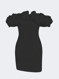 Abelone | Women's Strapless Ruffled Mini Sundress