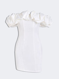 Abelone | Women's Strapless Ruffled Mini Sundress