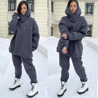 Acacia | Women's Oversized Joggers in Dark Gray