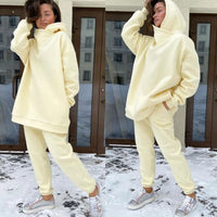 Acacia | Women's Oversized Joggers in Yellow