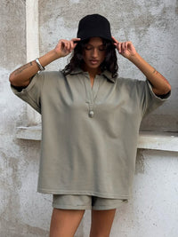 Adalind | Women's Comfortable Modern Dress – Casual Dress in Green