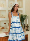 White & Blue