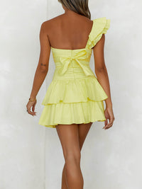 Adelheid | Women's Tiered Sweetheart Mini Sundress