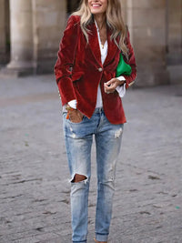 Adriana | Women's Single Button Tailored Blazer