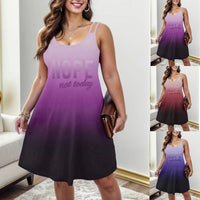 Adriana | Women's V-Neck Sleeveless Summer Dress