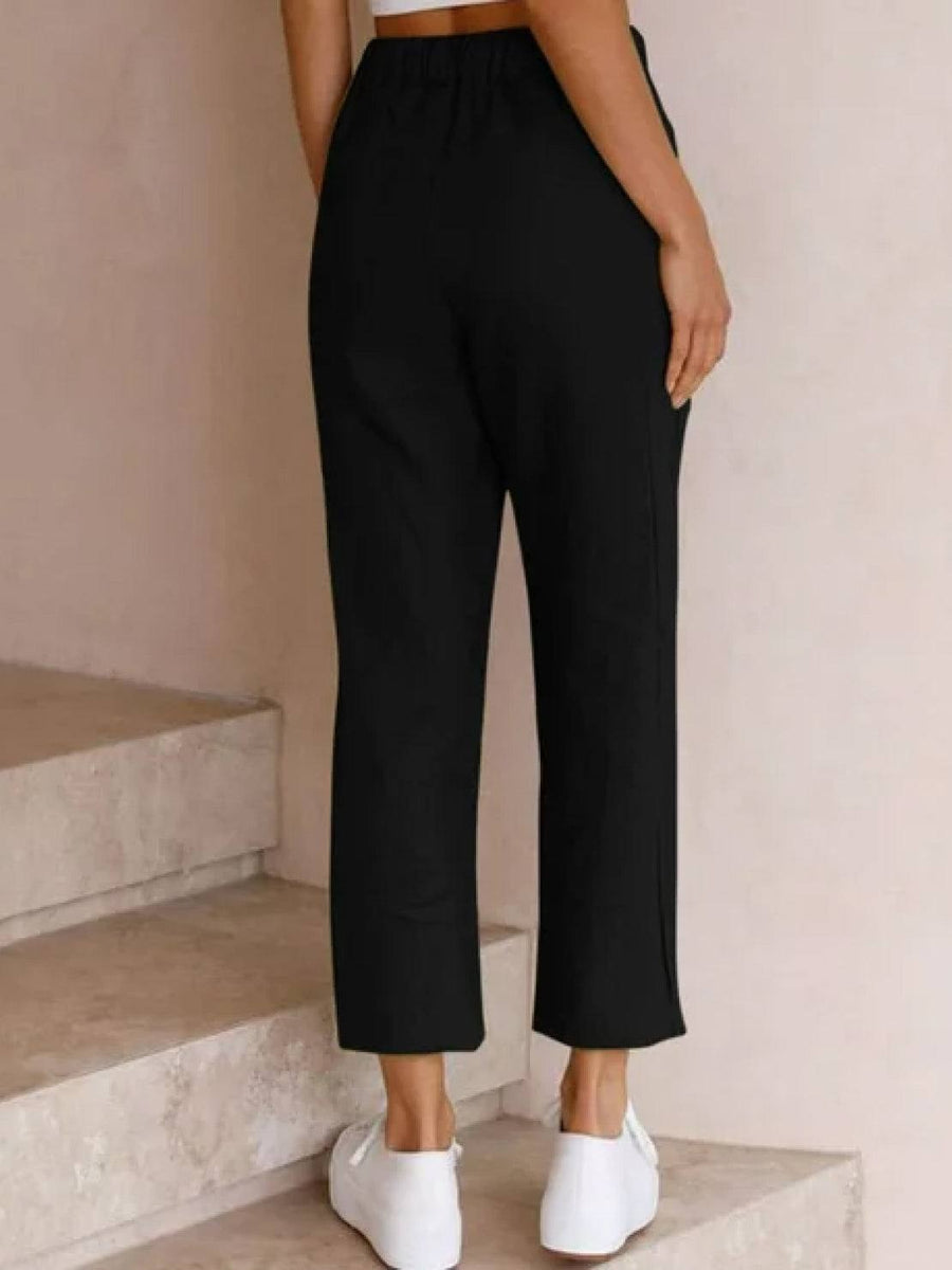 Aglaia | Women's Drawstring Slim Fit Pants