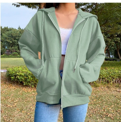 Aileen | Women's Pockets Hooded Comfortable Casual Jacket