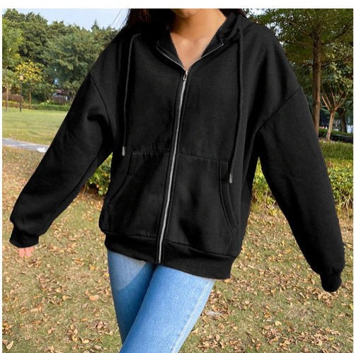 Aileen | Women's Pockets Hooded Comfortable Casual Jacket