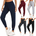 Aimee | Women's Elastic Waist Pockets Comfortable Pants – Dress Pants