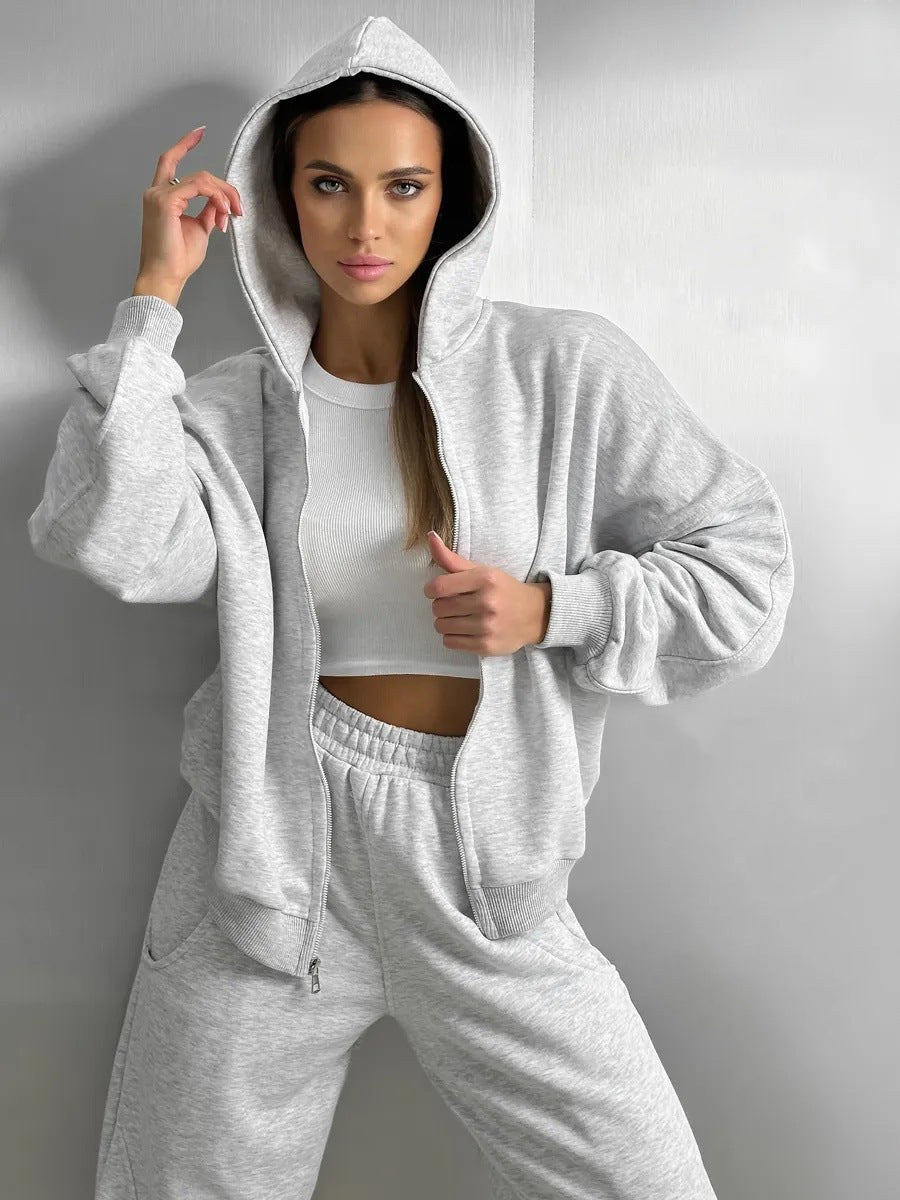 Aisling | Women's Pockets Joggers in Lehm Gray
