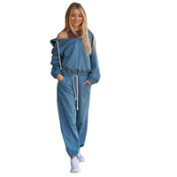 Alaia | Women's Pockets Hooded Two-Piece Set