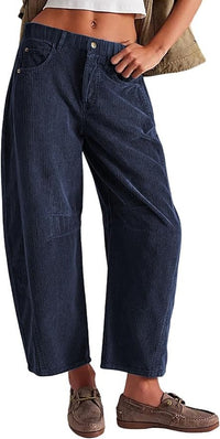 Alba | Women's Pockets Comfortable Pants – Dress Pants