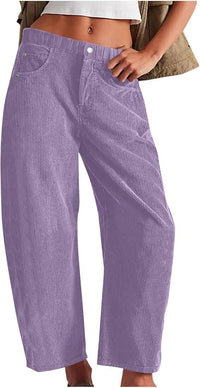Alba | Women's Pockets Comfortable Pants – Dress Pants