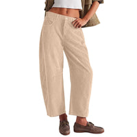 Alba | Women's Pockets Comfortable Pants – Dress Pants