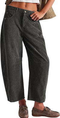 Alba | Women's Pockets Comfortable Pants – Dress Pants