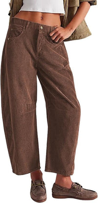 Alba | Women's Pockets Comfortable Pants – Dress Pants