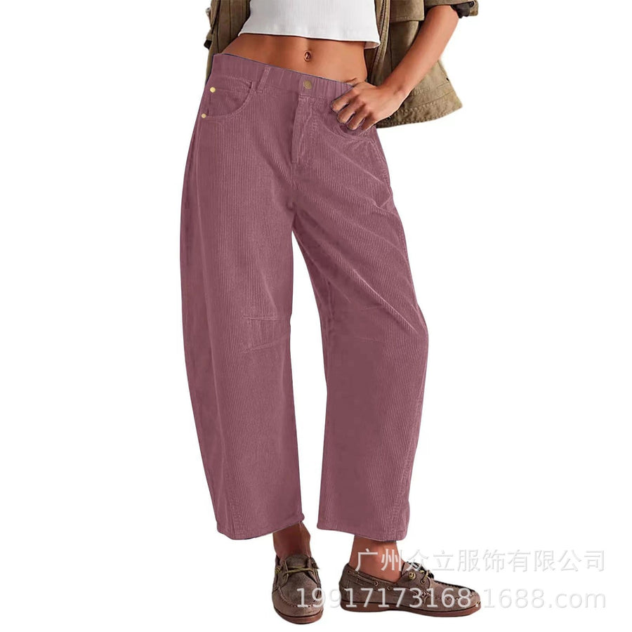 Alba | Women's Pockets Comfortable Pants – Dress Pants